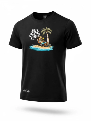 T-shirt "All time Holiday" - black for 119,00 PLN