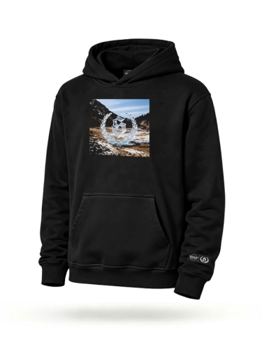 Hoodie "Laur Mountain" - black for 249,00 PLN