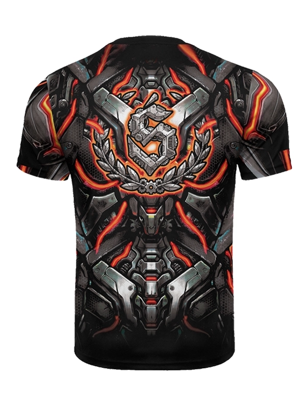 Koszulka Sportowa Mesh "Cyborg" - Czarna za 139,00 zł