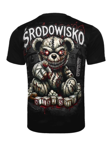 T-shirt Sport Mesh "Zombie Bear" - Black for 139,00 PLN