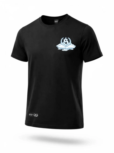 T-shirt "Laur Clouds" - black for 119,00 PLN