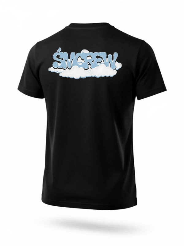 Koszulka "Laur Clouds" - czarna za 119,00 zł