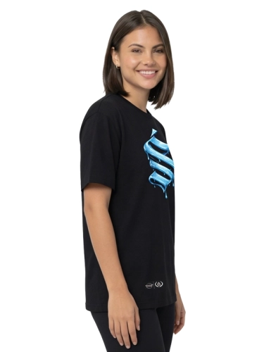 Koszulka "Blue Symbol" - czarna za 119,00 zł