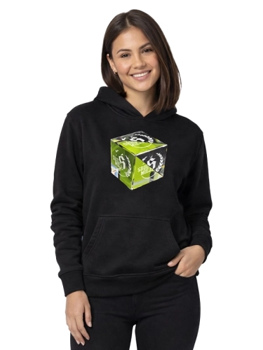 Bluza z kapturem "Cube" - czarna za 249,00 zł 1