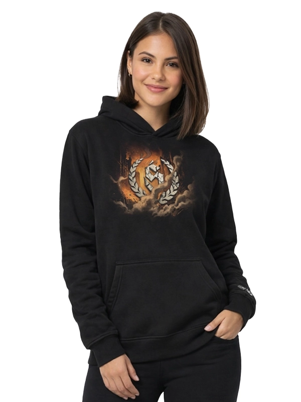 Bluza z kapturem "Chaos" - czarna za 249,00 zł