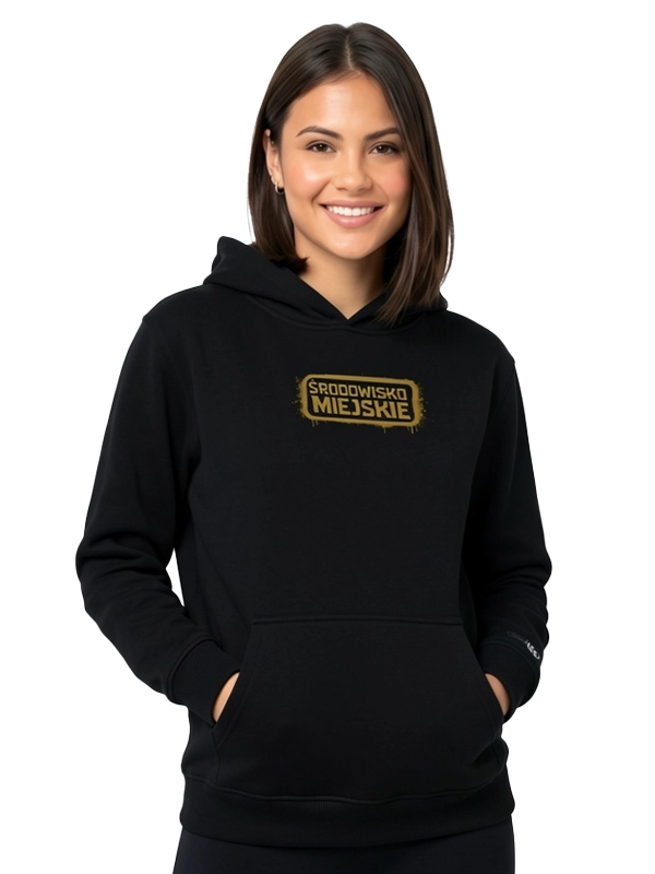 Hoodie "ŚM Gold" - black for 249,00 PLN