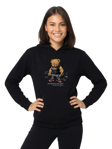 Hoodie "Gym Bear" - black for 249,00 PLN 1