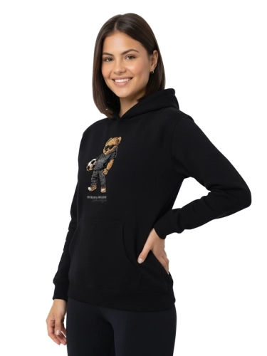 "Fan Bear" hoodie - Black for 249.00 PLN 1