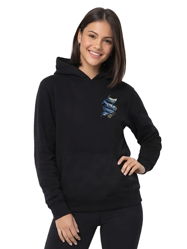 Bluza z kapturem "Icon Mountain" - czarna za 249,00 zł