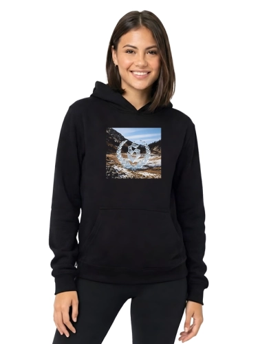 Bluza z kapturem "Laur Mountain" - czarna za 249,00 zł