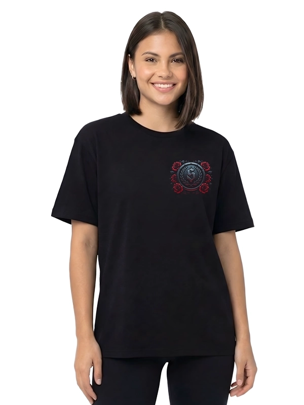 Koszulka "Bears&Roses" - czarna za 119,00 zł