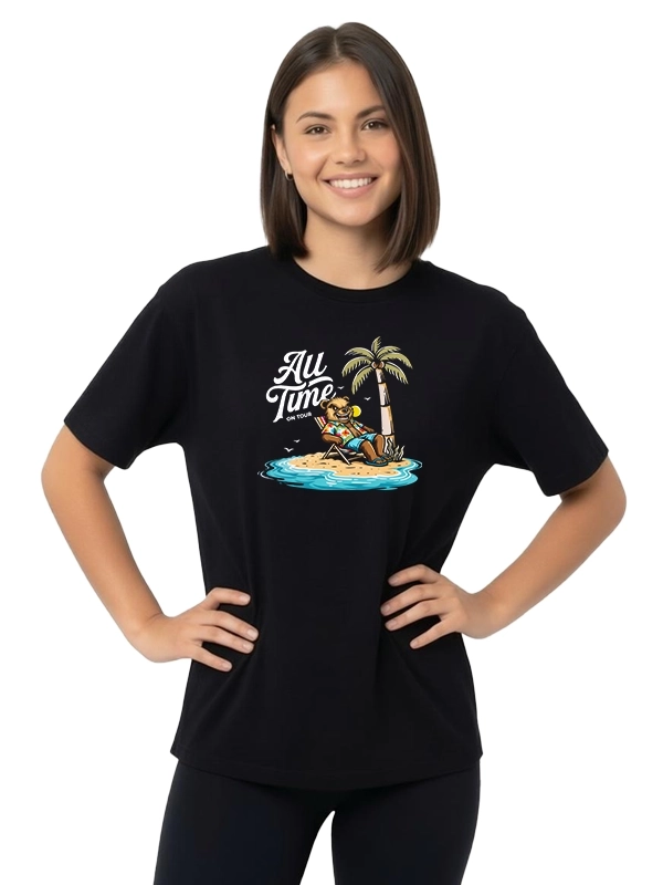 Koszulka "All time Holiday" - czarna za 119,00 zł