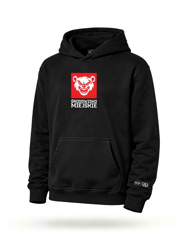 Bluza z kapturem "ŚM Sport Bear" - czarna za 259,00 zł