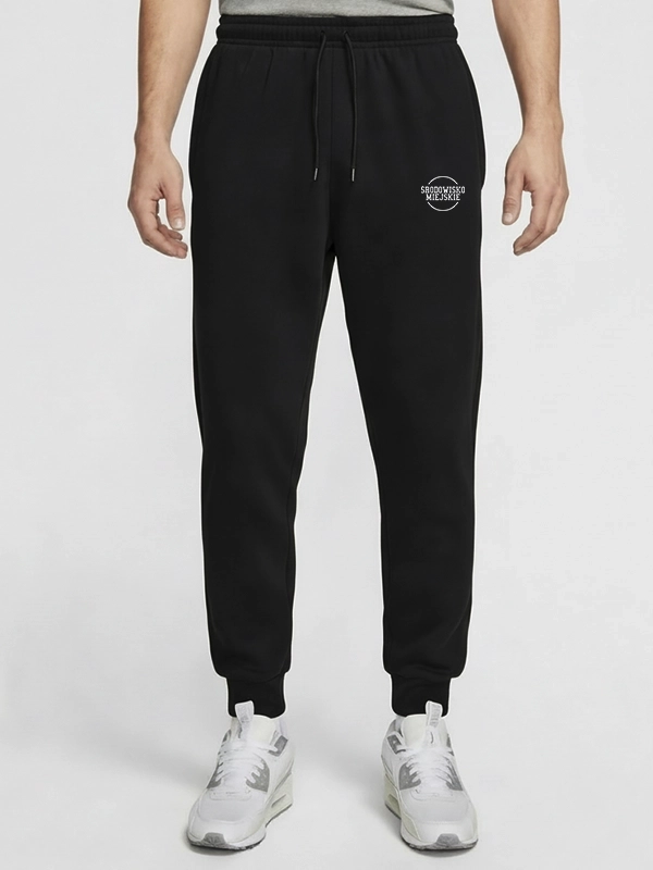 Spodnie dresowe "Classic" - Czarno/Białe za 199,00 zł