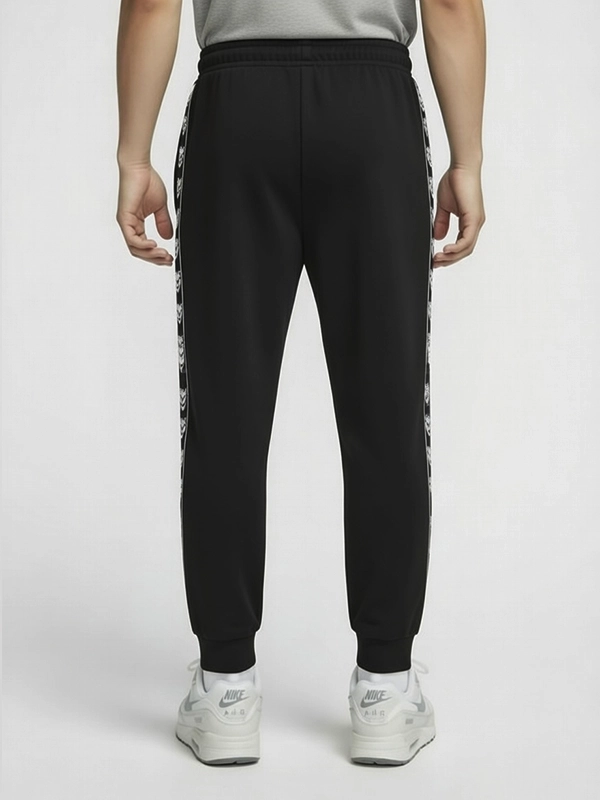 Sweatpants "Classic Lampas" - Black / White for 219,00 PLN