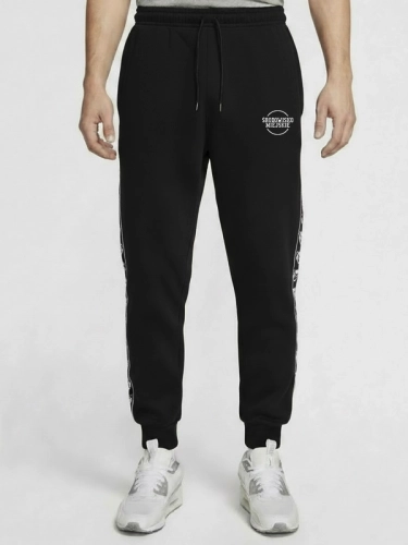 Sweatpants "Classic Lampas" - Black / White for 219,00 PLN