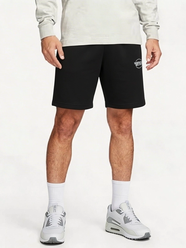 "Classic" Sweat Shorts - Black / White for 169.00 PLN