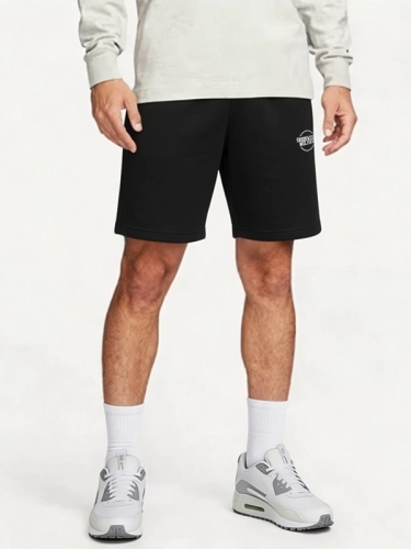 "Classic" Sweat Shorts - Black / White for 169.00 PLN