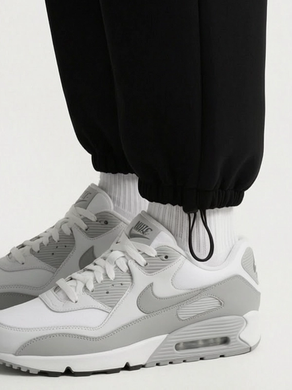 Baggy Sweatpants "Basic" - Black for 189,00 PLN