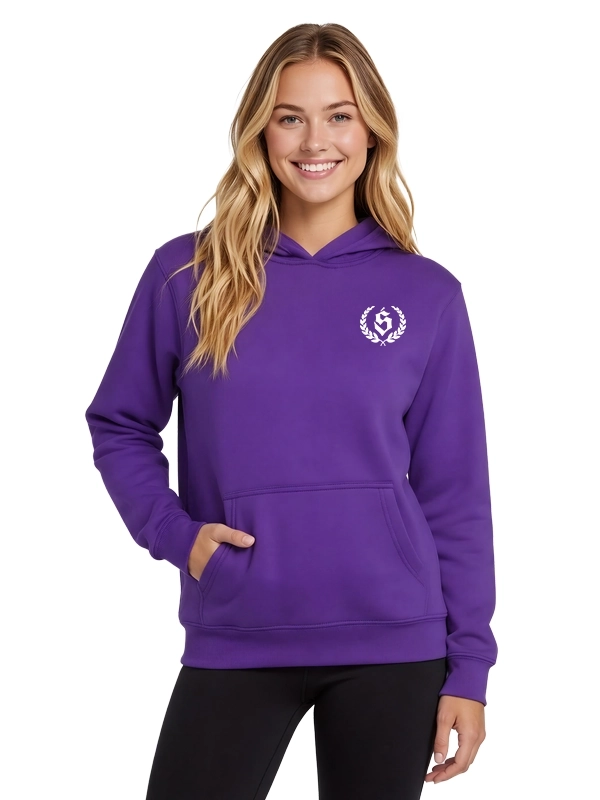 Bluza z kapturem "Laur" - fioletowa za 249,00 zł