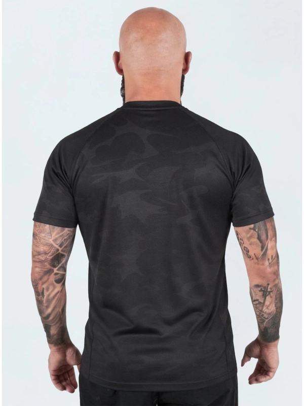 T-shirt Sport Mesh "Mordka Gold" - Black for 139,00 PLN