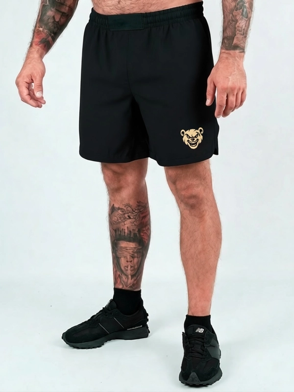 Spodenki sportowe "Mordka Gold" - czarne za 199,00 zł