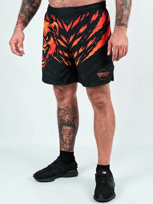 Spodenki sportowe "Fury Bear" - czarne za 199,00 zł