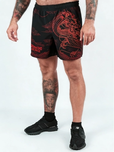 Sports shorts "Dragon" - black for 199,00 PLN