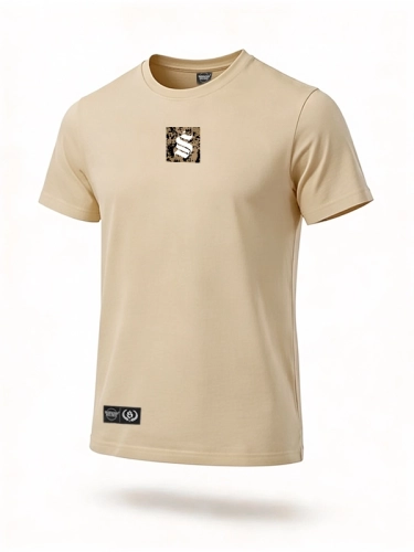 Koszulka "Icon Beige" - beżowa za 99,00 zł