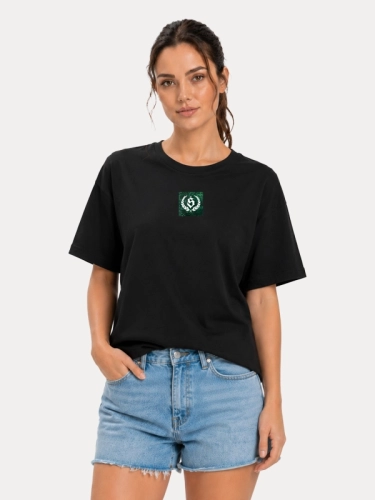 Koszulka "Laur Green" - czarna za 99,00 zł