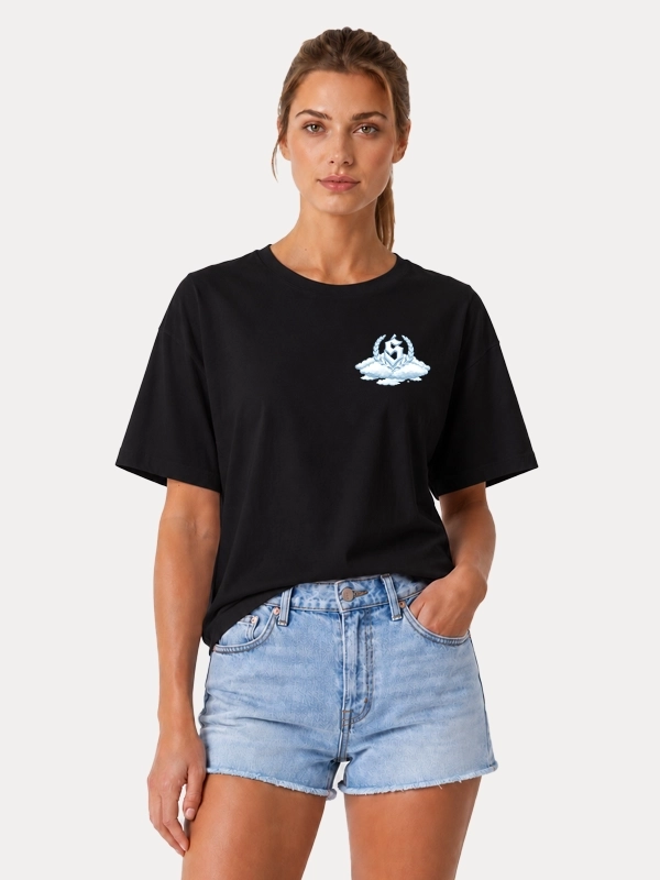 Koszulka "Laur Clouds" - czarna za 119,00 zł