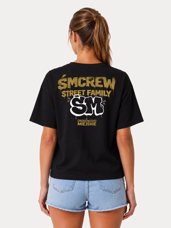 T-shirt "ŚM Gold" - black for 119,00 PLN