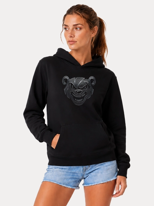 Hoodie "Mordka Net" - black for 249,00 PLN