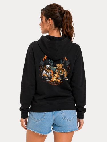 Bluza z kapturem "Unlimited" - czarna za 249,00 zł 2