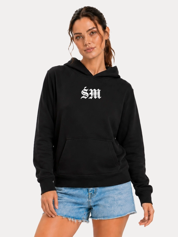 Bluza z kapturem "Hard Work" - czarna za 249,00 zł