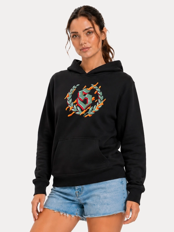 Hoodie "Laur Lava" - black for 249,00 PLN
