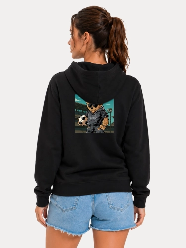 Bluza z kapturem "Fan Bear Classic" - czarna za 249,00 zł 2