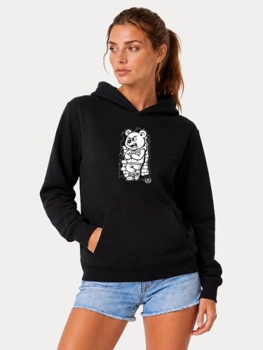 Bluza z kapturem "Urban Jungle" - czarna za 259,00 zł 1
