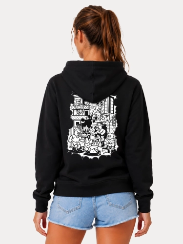 Bluza z kapturem "Urban Jungle" - czarna za 259,00 zł 2