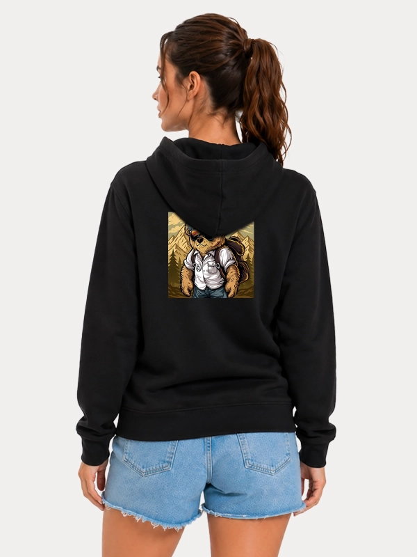 Bluza z kapturem "All time on tour Bear Classic" - czarna za 249,00 zł