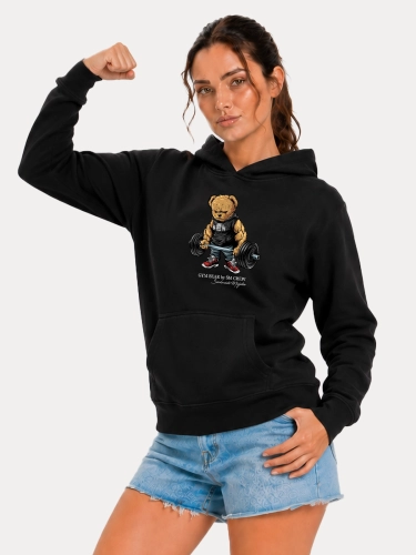 Hoodie "Gym Bear" - black for 249,00 PLN 1