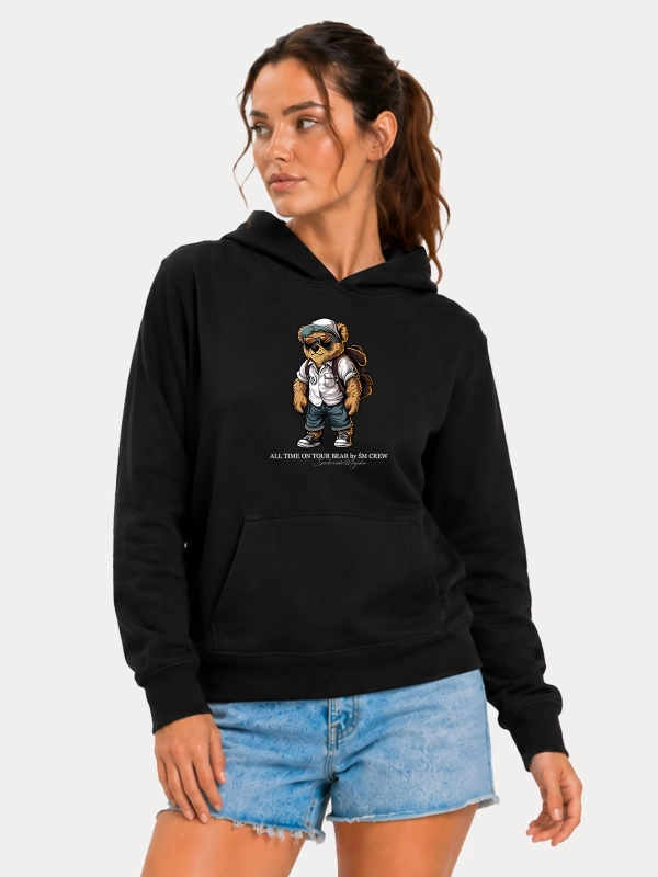 "All Time on Tour Bear" hoodie - Black for 249.00 PLN