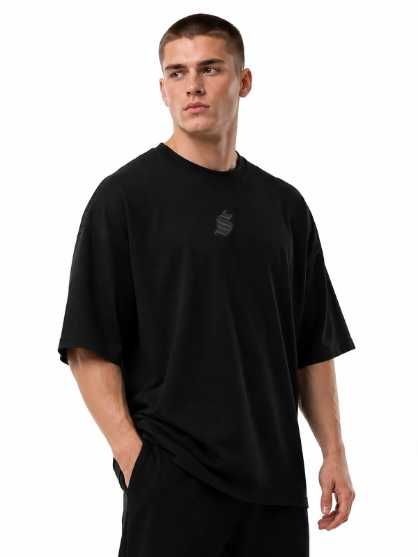 T-shirt "Icon" - oversize - black for 129,00 PLN