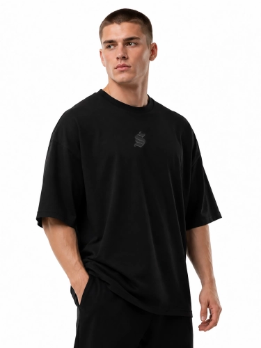 Koszulka "Icon" - oversize - czarna za 129,00 zł