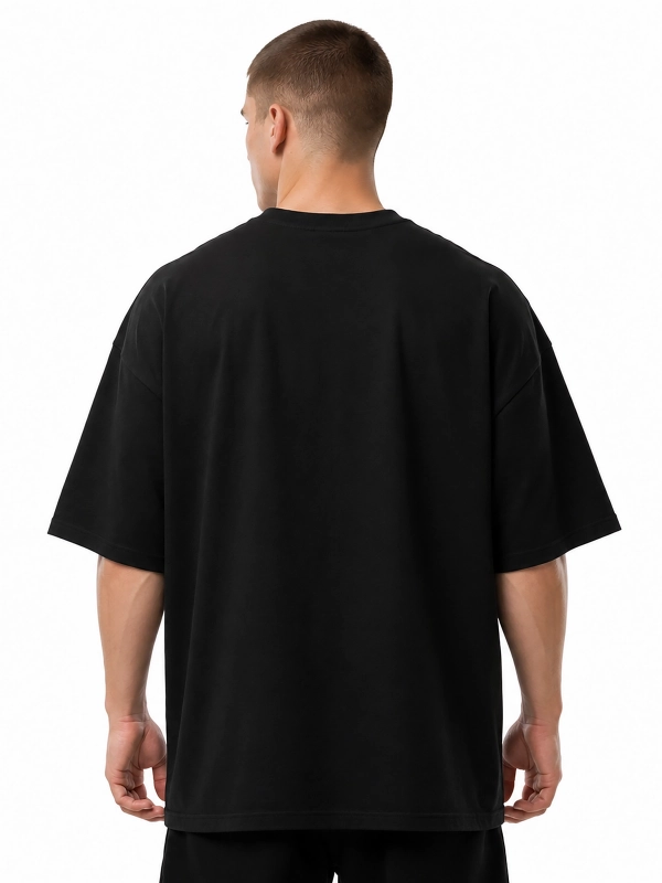 Koszulka "Icon" - oversize - czarna za 129,00 zł
