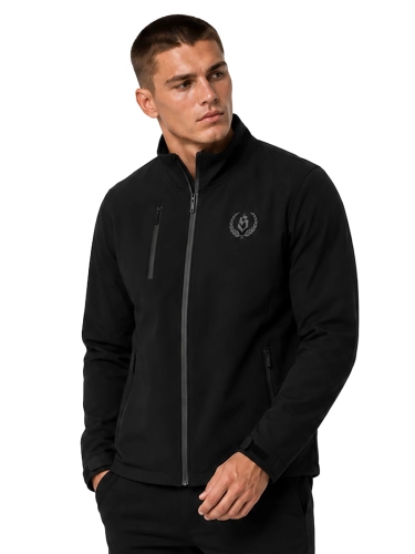 Kurtka softshell bez kaptura "Laur" - czarna za 349,00 zł