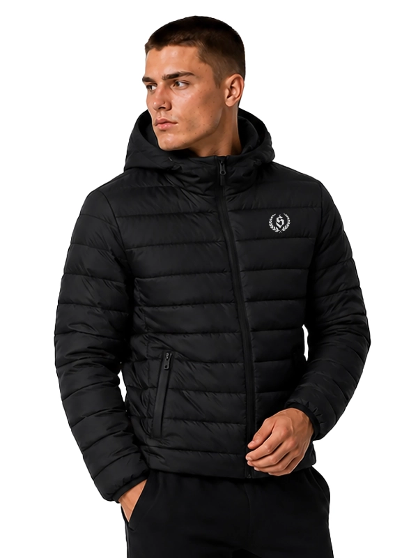 "Laur" Quilted Jacket - black