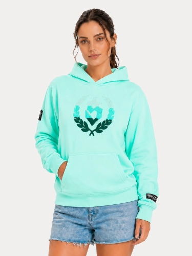 Hoodie "Chenille" - Mint for 269,00 PLN 1