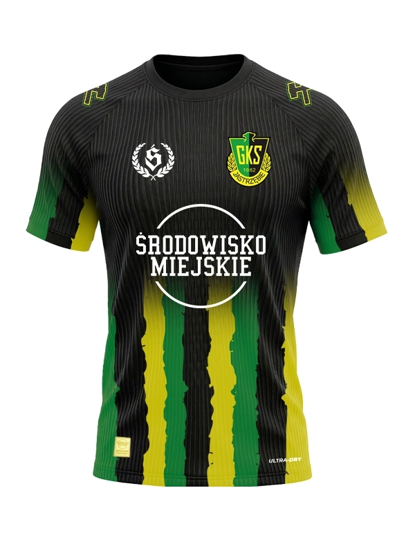 [PREORDER] Koszulka meczowa kolekcjonerska GKS Jastrzębie & Środowisko Miejskie - Czarna - Edycja limitowana
