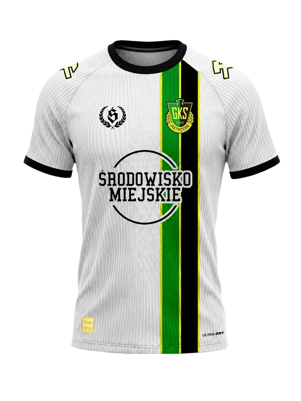 [PREORDER] T-shirt Match Jersey GKS Jastrzębie & Środowisko Miejskie - White- Limited edition